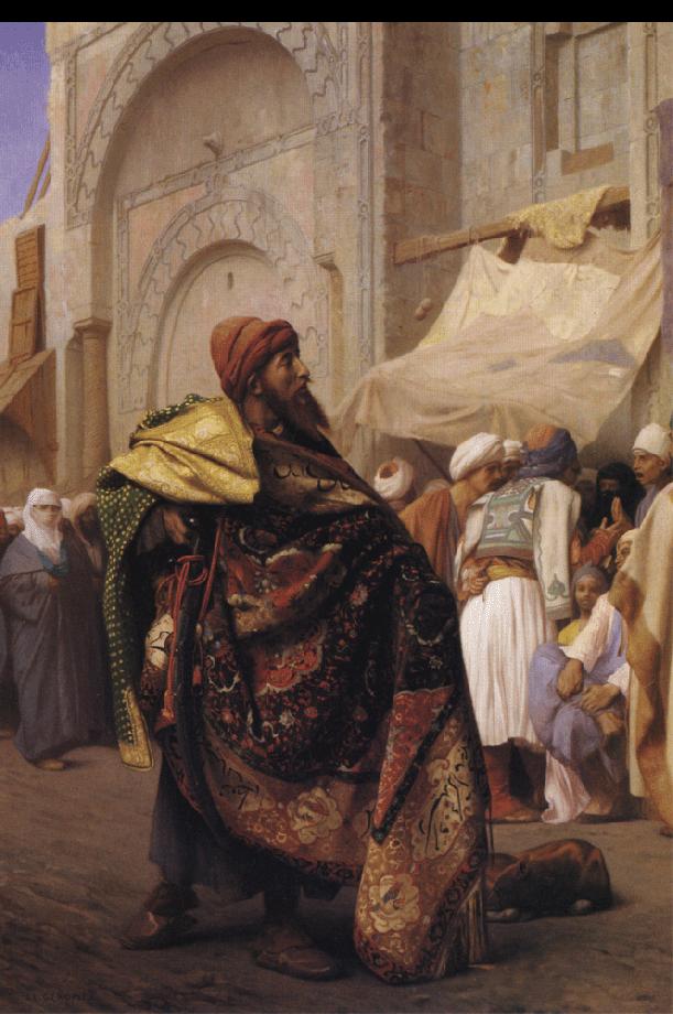 Jean - Leon Gerome The Carpet Merchant of Cairo